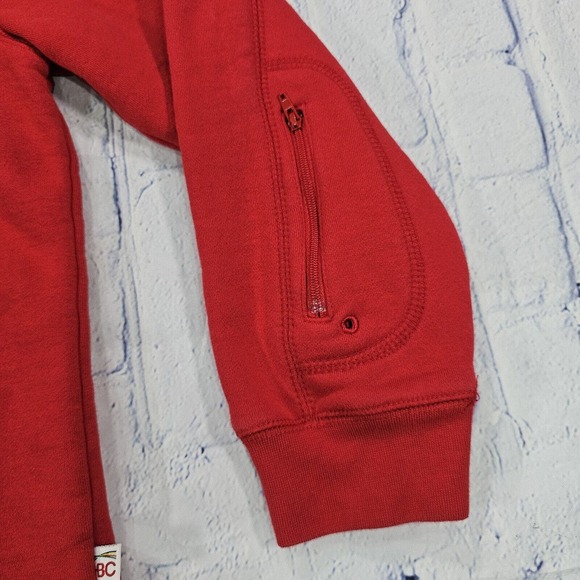 HBC 2005 Official Team Canada Olympic Red Y2K Sweatshirt BOYS SIZE 10/12 - Picture 2 of 14